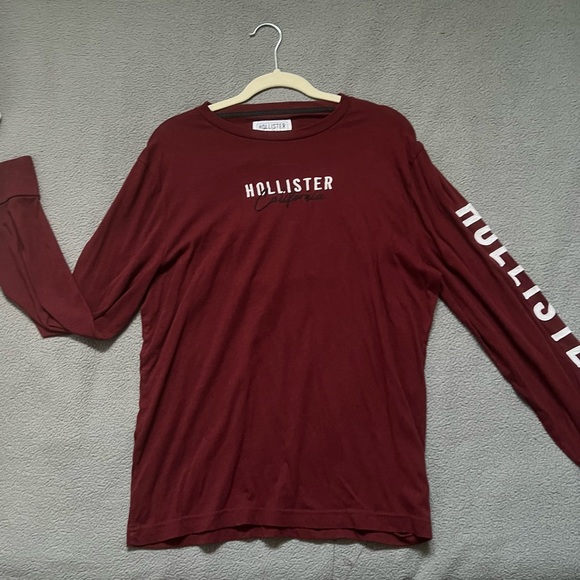 Hollister Clothing Hollister Red Long Sleeve Red Long Sleeve
